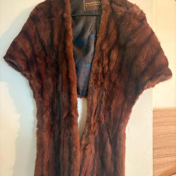 Strawbridge & Clothier Jackets & Blazers - Vintage Strawbridge & Clothier Mink Fur Stole